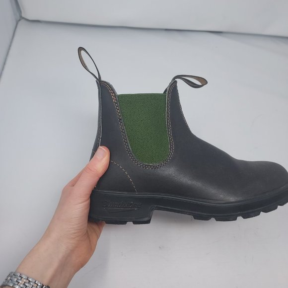 Blundstone Chelsea Brown Green Boot - Picture 2 of 7